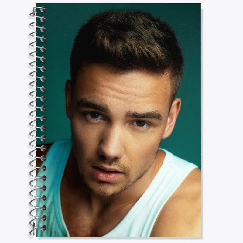 دفتر زبان 50 برگ خندالو مدل سه خط طرح لیام پین گروه موسیقی وان دایرکشن One Direction کد 2922