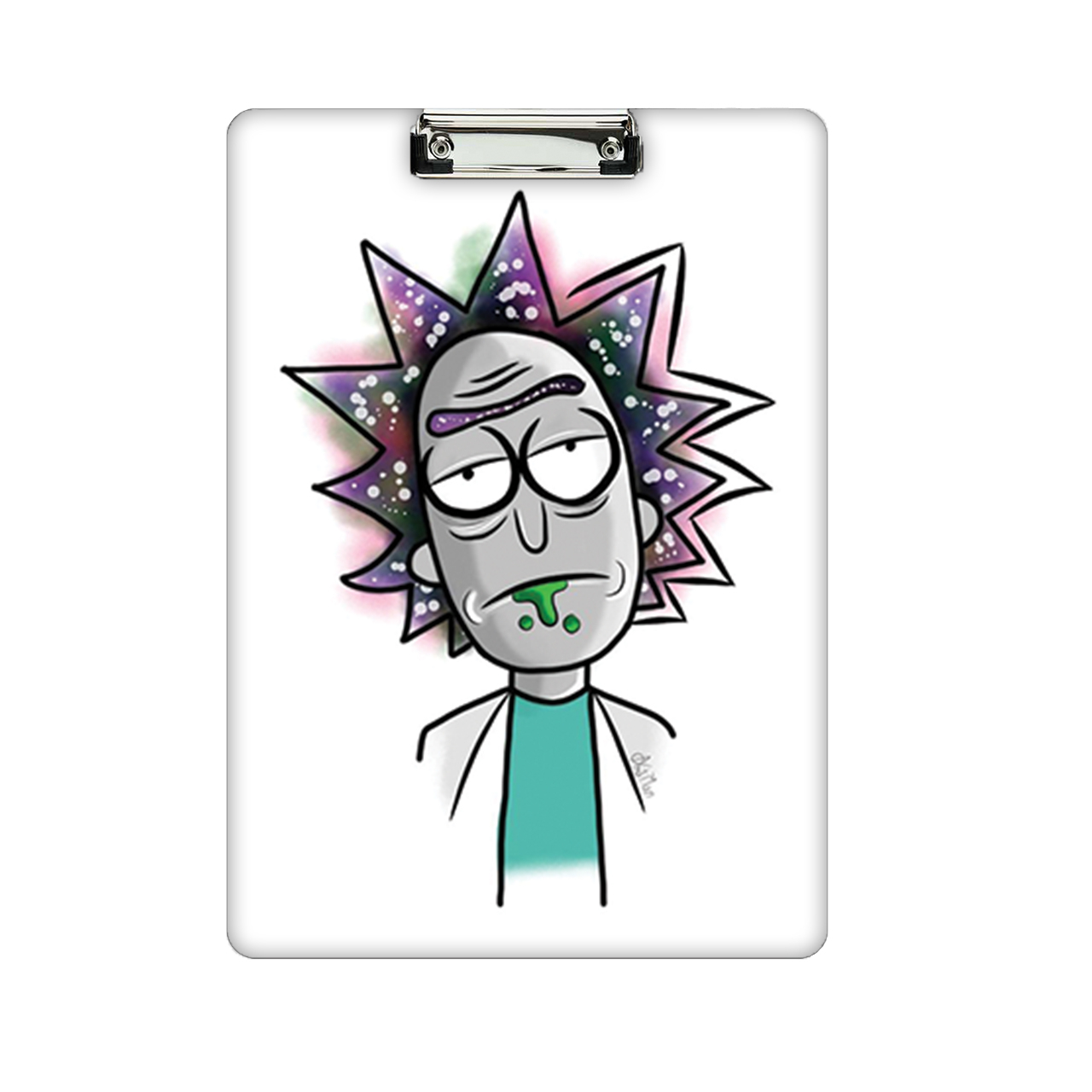 تخته شاسی طرح ریک و مورتی کد 498 سایز A4