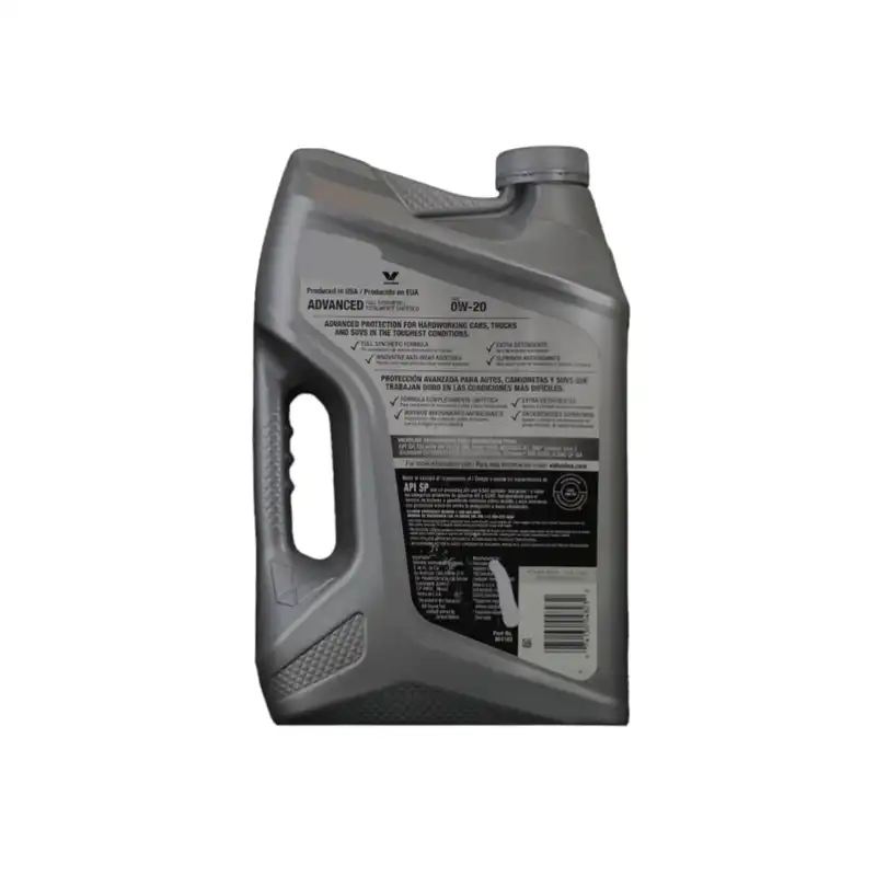 روغن موتور ولولین مدل 0w-20 Advanced حجم 4.7 لیتر