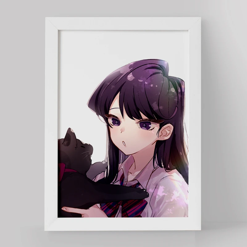 تابلو خندالو مدل انیمه کومی سان کد 16118