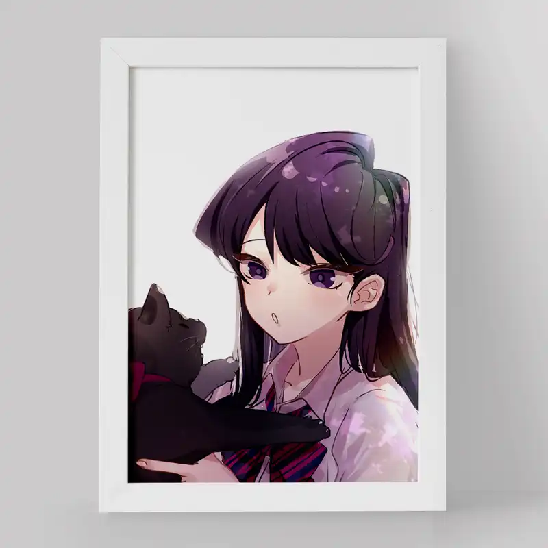 تابلو خندالو مدل انیمه کومی سان کد 16118