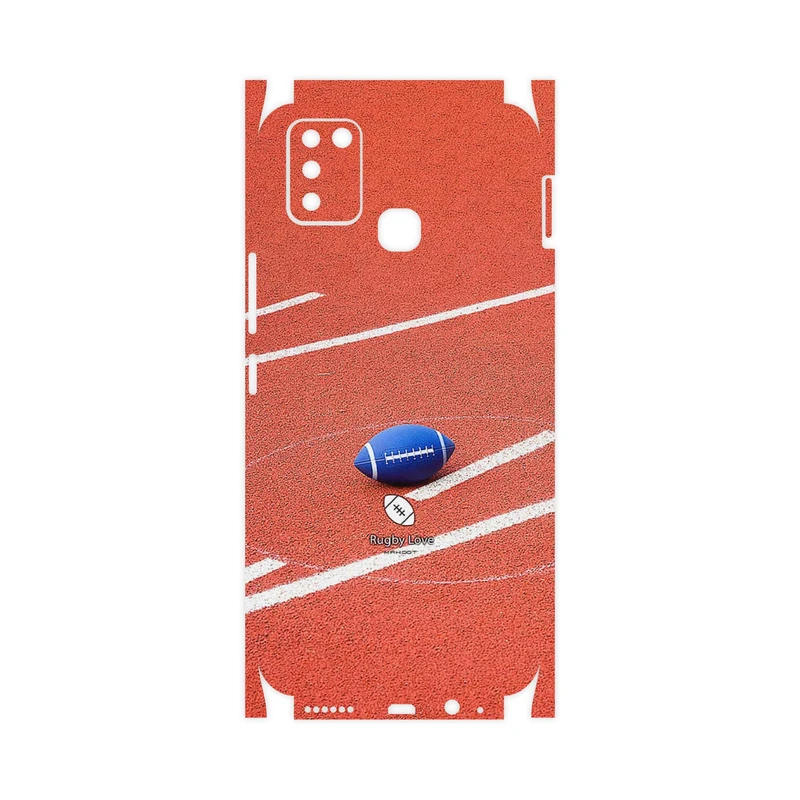 برچسب پوششی ماهوت مدل Rugby football-FullSkin مناسب برای گوشی موبایل اینفینیکس Smart 6 X657B