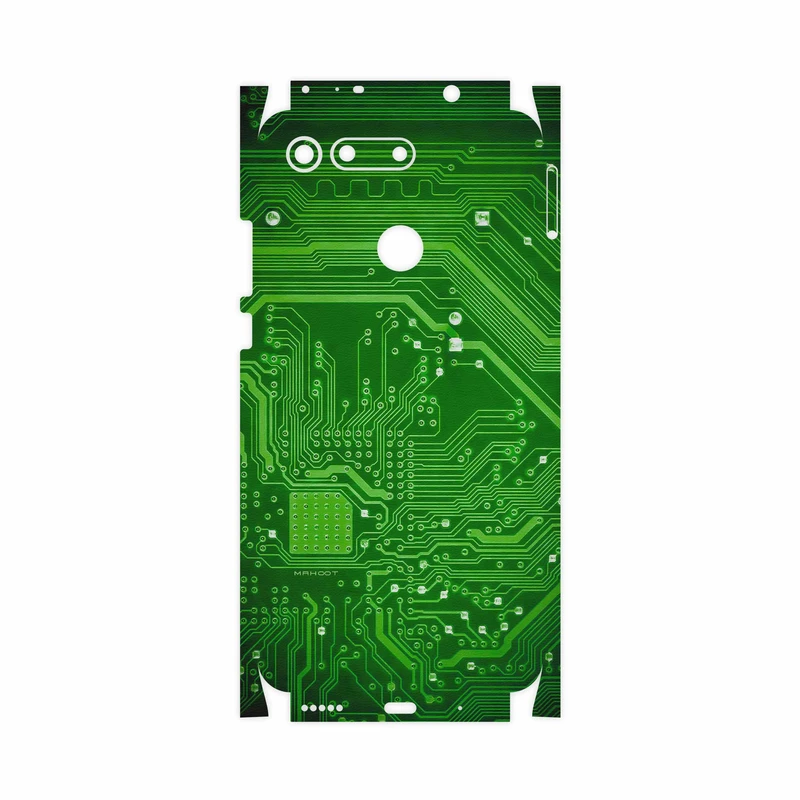 برچسب پوششی ماهوت مدل Green Printed Circuit Board-FullSkin مناسب برای گوشی موبایل آنر View 20