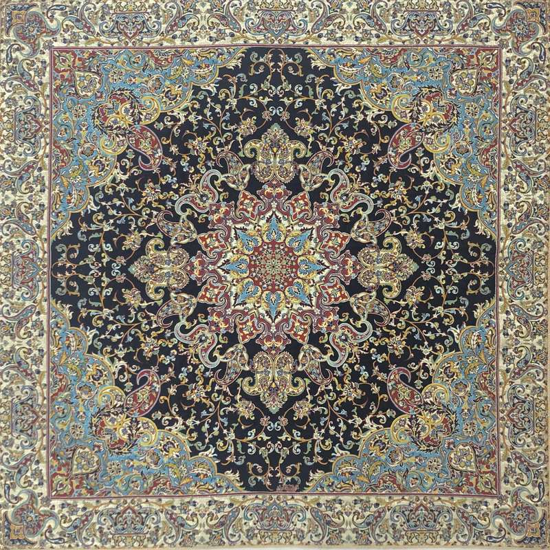 رومیزی ترمه طرح پردیس کد 100s