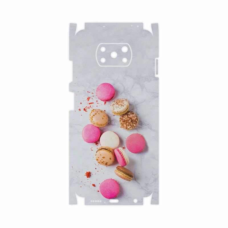 برچسب پوششی ماهوت مدل Macaron cookie-FullSkin مناسب برای گوشی موبایل شیائومی Poco X3 NFC