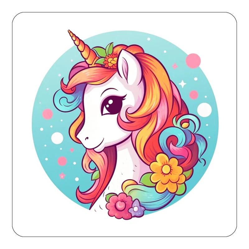 مگنت کاکتی طرح اسب تک شاخ و یونیکورن مدل mp30066