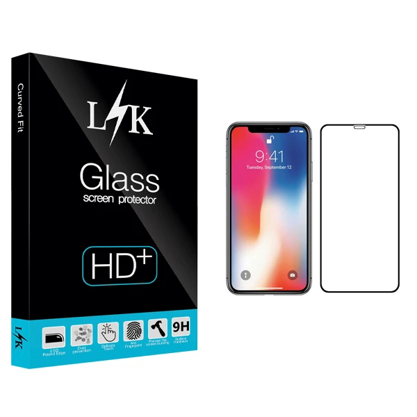 محافظ صفحه نمایش ال کی مدل +HD مناسب برای گوشی موبایل اپل iPhone X