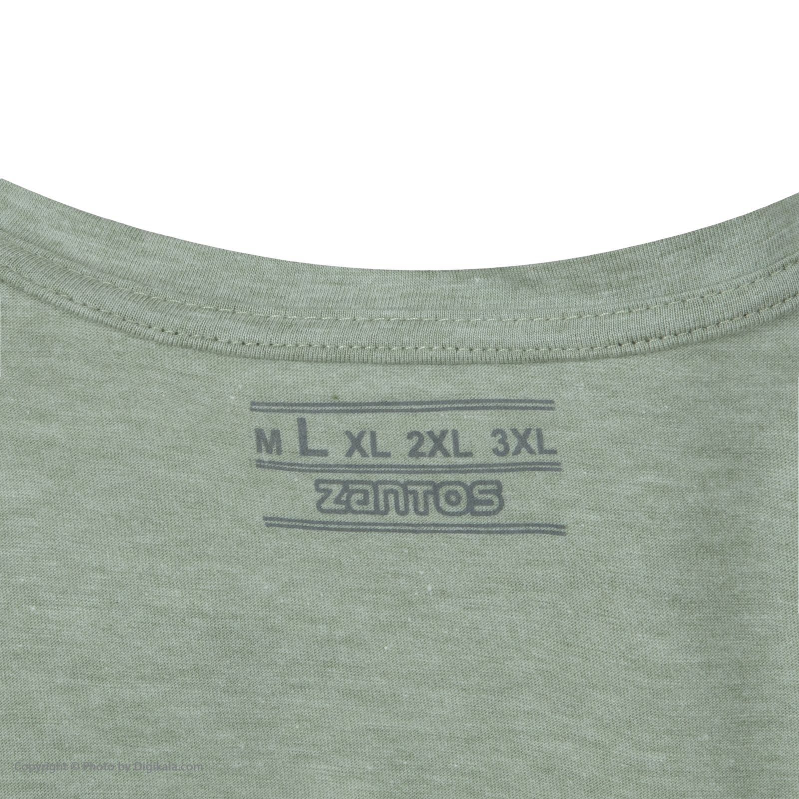 تی شرت آستین کوتاه مردانه زانتوس مدل 14794-46 -  - 6