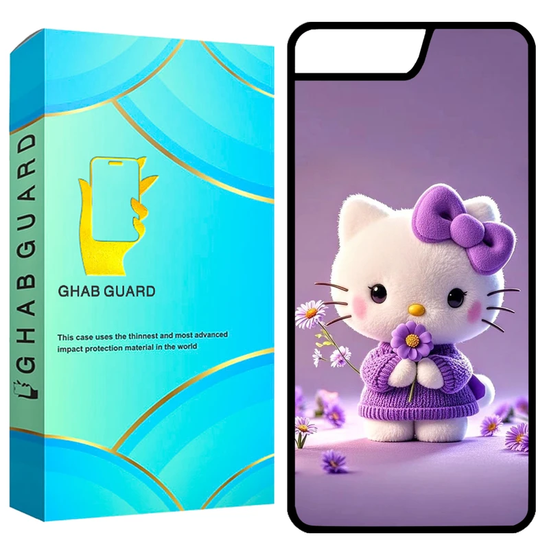 کاور قاب گارد طرح کیتی مدل GCHP7P مناسب برای گوشی موبایل اپل iPhone 7 Plus / 8 Plus