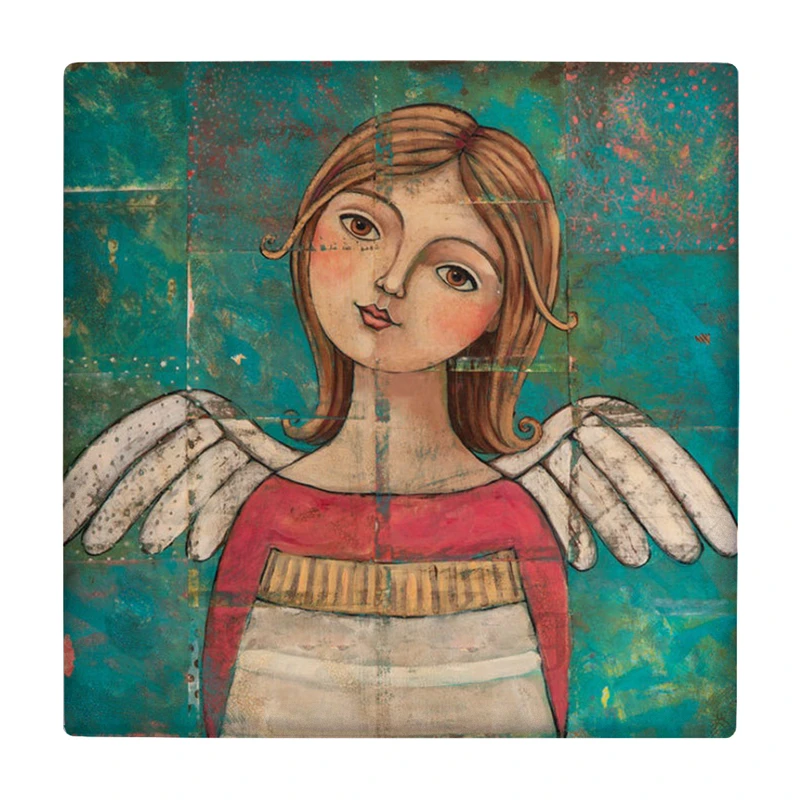 زیر لیوانی طرح فرشته کد    2532867_94