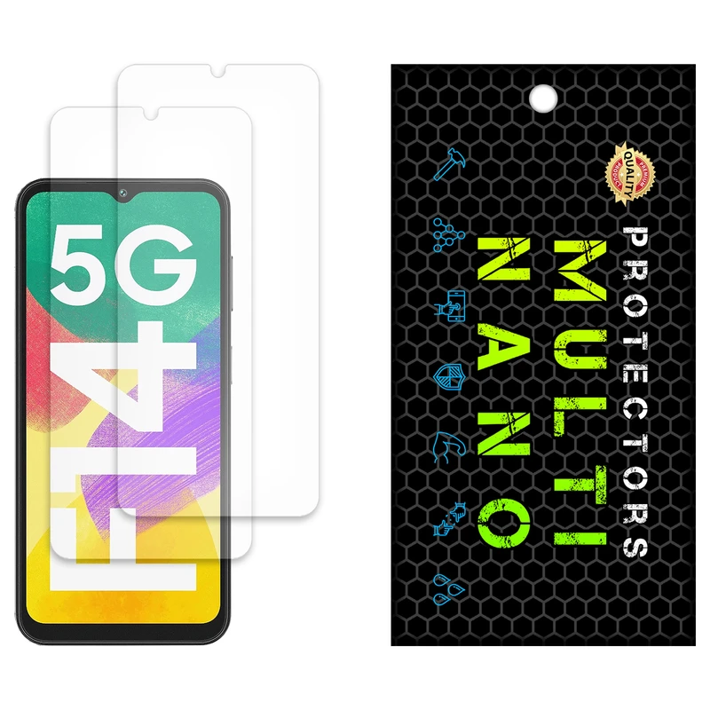 محافظ صفحه نمایش مات مولتی نانو مدل X-S2M مناسب برای گوشی موبایل سامسونگ Galaxy F14 بسته دو عددی