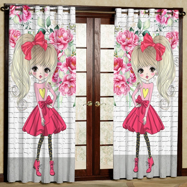 پرده مدل مخمل پانچی کد 7365 سایز 280x140 سانتی متر