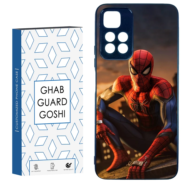 کاور قاب گارد گوشی طرح مرد عنکبوتی کد TPU-284 مناسب برای گوشی موبایل شیائومی Redmi Note 11 Pro Plus 5G