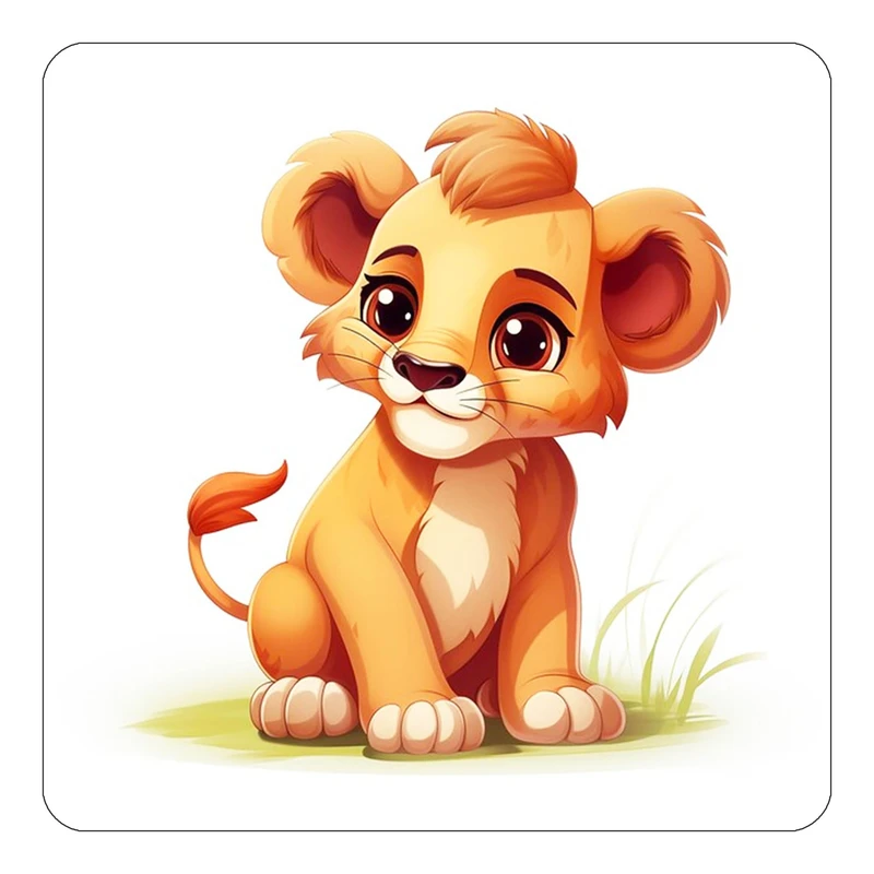 مگنت کاکتی طرح حیوانات کارتونی مدل mp27497