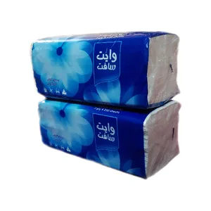 دستمال کاغذی 250 برگ وایت سافت بسته 2 عددی