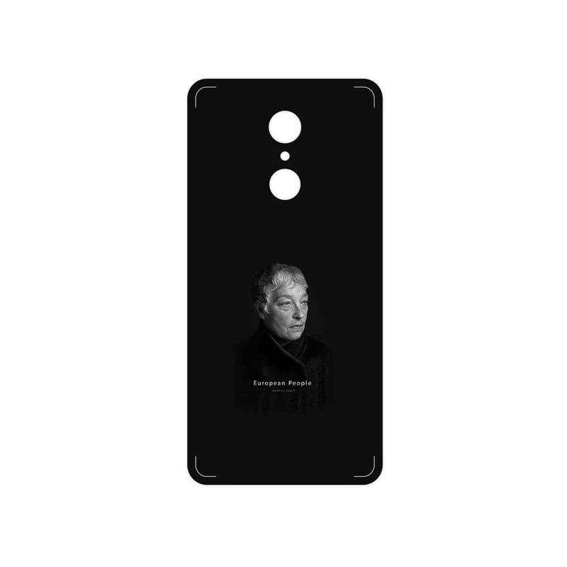 برچسب پوششی ماهوت مدل Portrait of a European Woman مناسب برای گوشی موبایل شیائومی REDMI 5