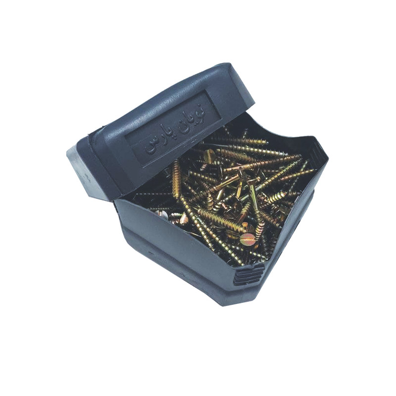 پیچ چوب نویان پارس مدل 8x2 دوسو طلایی بسته 144 عددی