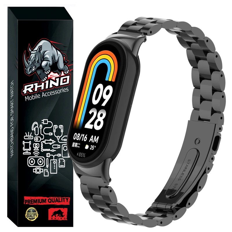 بند راینو مدل 3Bead مناسب برای مچ بند هوشمند شیائومی Mi Band 9