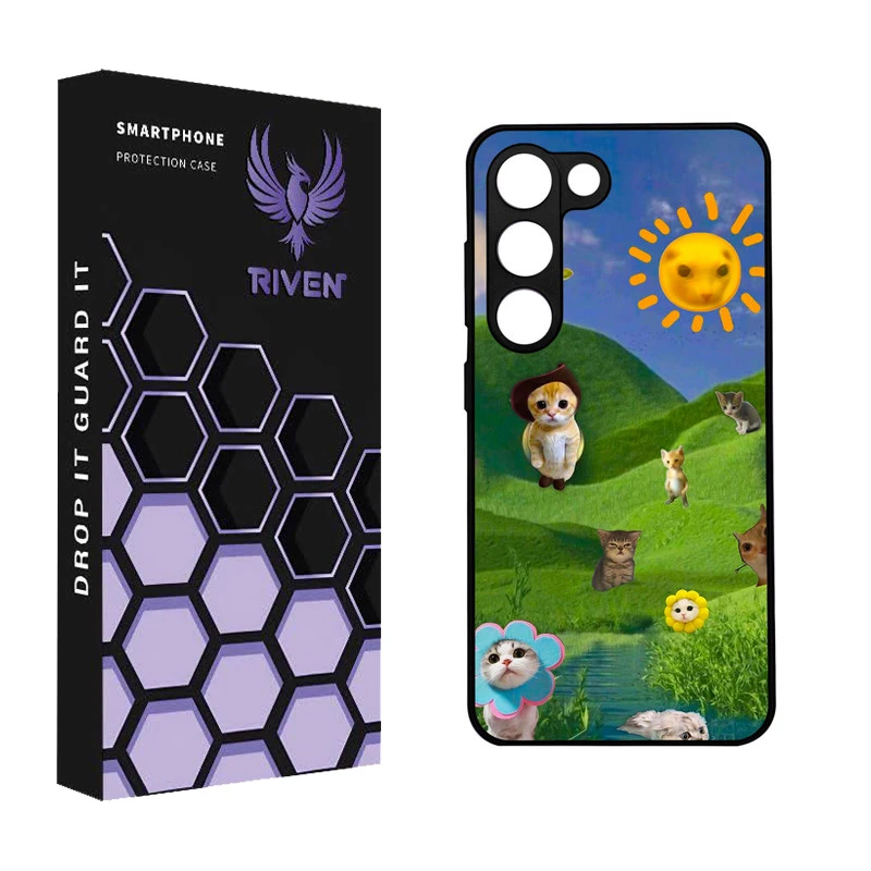 کاور ریون طرح فانتزی مدل RI3-13 مناسب برای گوشی موبایل سامسونگ Galaxy S23 PLUS