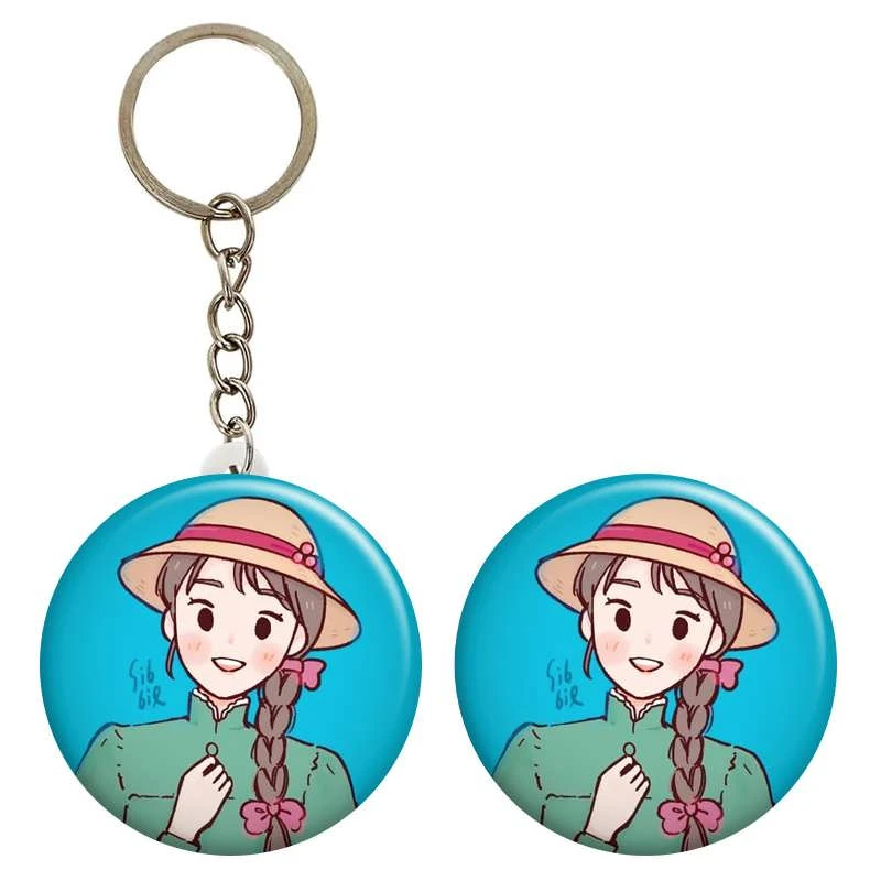 پیکسل گالری باجو طرح انیمه قلعه متحرک هاول کد howl moving castle 21 به همراه جاکلیدی