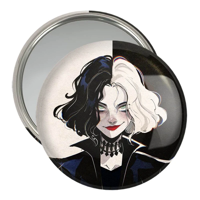 آینه جیبی خندالو مدل کروئلا Cruella  کد 10745