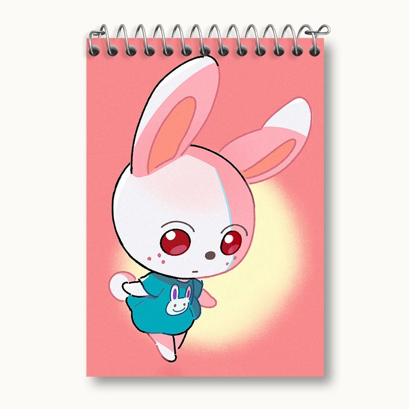 دفتر یادداشت 50 برگ خندالو مدل بازی انیمال کراسینگ (Animal Crossing) کد 32658