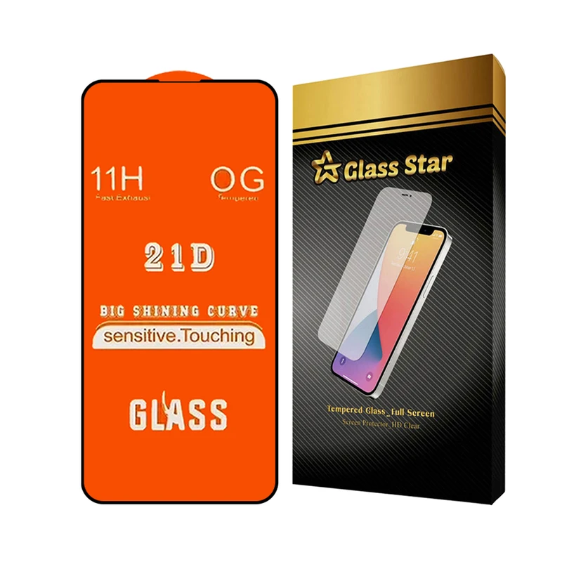 محافظ صفحه نمایش گلس استار مدل FULLGS مناسب برای گوشی موبایل اپل iPhone 13 Pro Max / iPhone 14 Plus