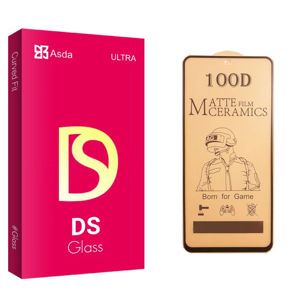 محافظ صفحه نمایش سرامیکی آسدا مدل DS glass مناسب برای گوشی موبایل شیائومی Poco X3