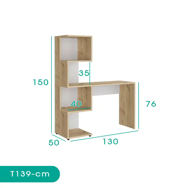 میز تحریر اسمردیس مدل T139 - MDF
