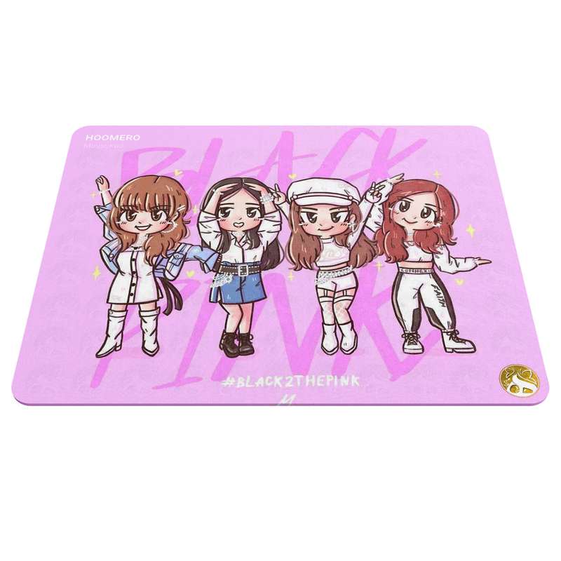 ماوس پد هومرو مدل A6274 طرح بلک پینک