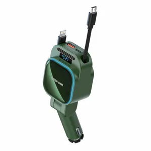 شارژر فندکی 96 وات 2 پورت گرین لاین مدل GN96WRCCGN