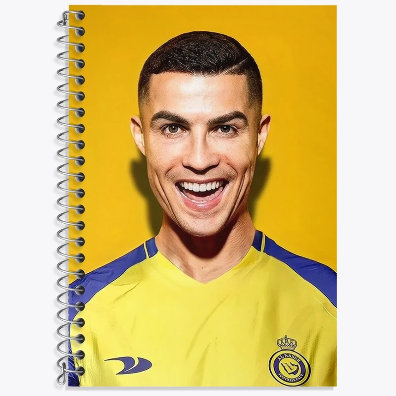 دفتر لغت 50 برگ خندالو طرح کریستیانو رونالدو کد 36400