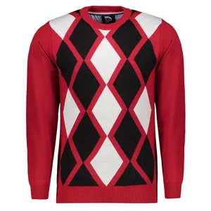 پلیور مردانه تریکو پاییزان مدل LO700 یقه گرد