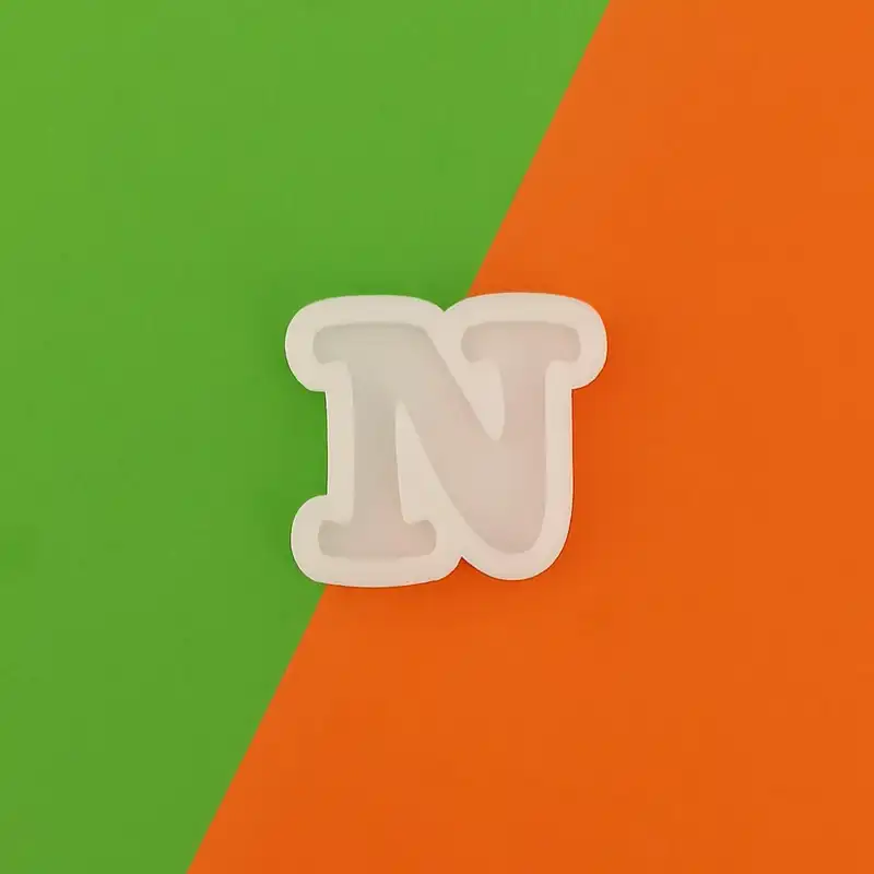 قالب رزین مدل حروف انگلیسی طرح N