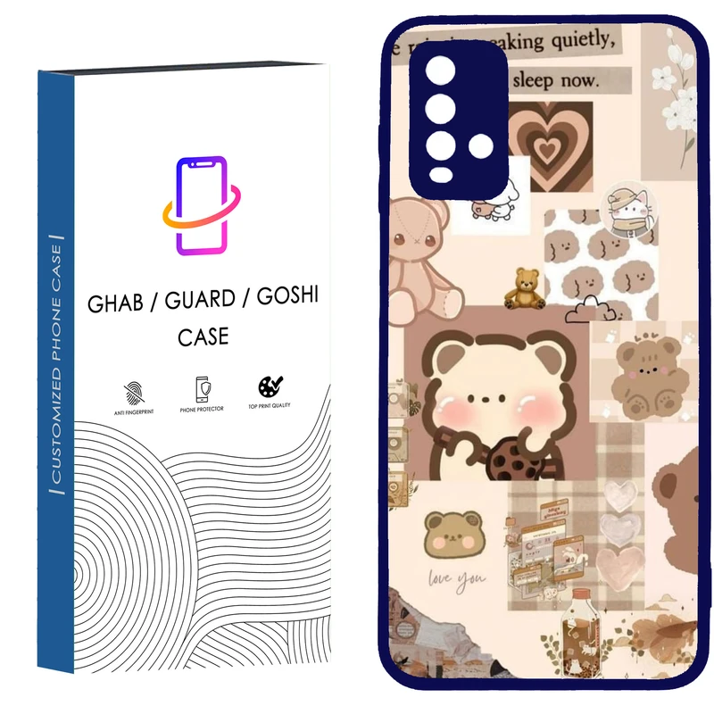کاور قاب گارد گوشی طرح دخترانه کد - TPU - BN مناسب برای گوشی موبایل شیائومی Redmi Note 9 4G / Redmi 9T