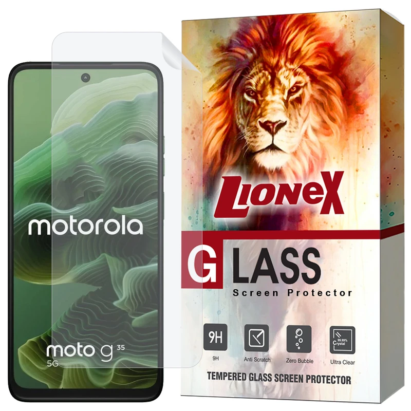 محافظ صفحه نمایش لایونکس مدل LFNMB20 مناسب برای گوشی موبایل موتورولا Moto G35