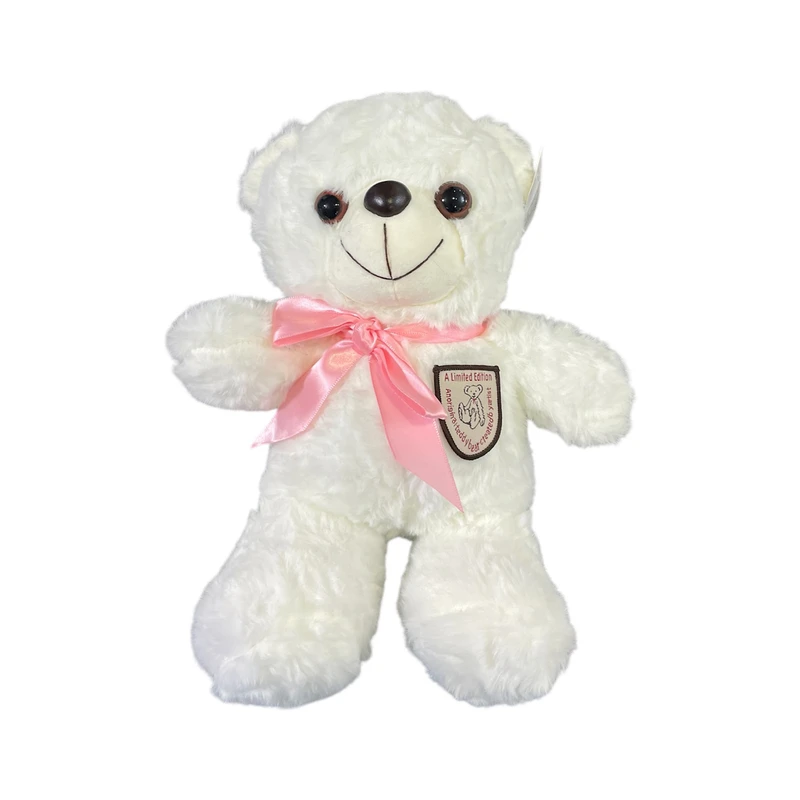 عروسک پولیشی مدل خرس رنگی کد 001 ارتفاع 25 سانتی متر