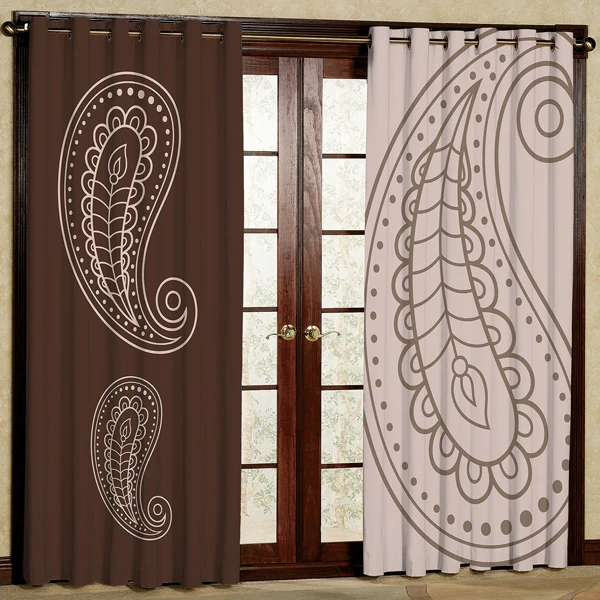 پرده پانچی کد 5603 سایز 280x140 سانتی متر