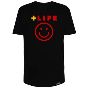 تی شرت آستین کوتاه مردانه 27 مدل Positive Life کد MH1486