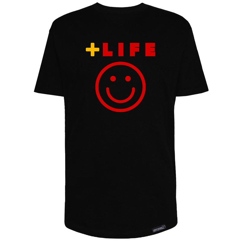 تی شرت آستین کوتاه مردانه 27 مدل Positive Life کد MH1486