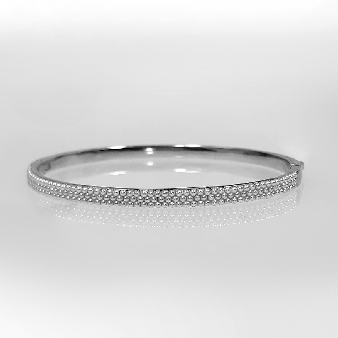 دستبند نقره زنانه اقلیمه کد DN443 -  - 7