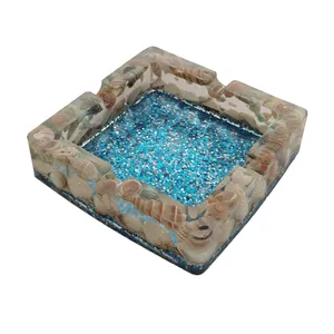 زیر سیگاری رزینی طرح دریا کد kh095