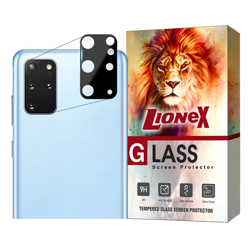 محافظ لنز دوربین  لایونکس مدل LENSFUL مناسب برای گوشی موبایل سامسونگ S20 Plus 4G / Galaxy S20 Plus 5G