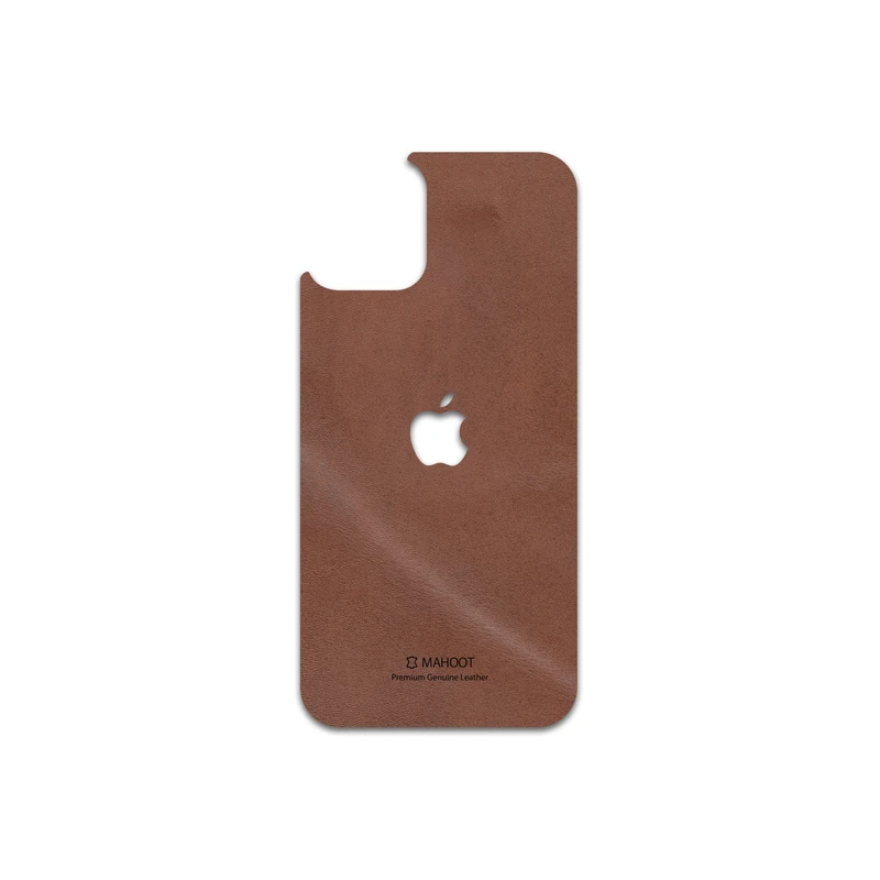 برچسب پوششی ماهوت مدل Matte_Natural_Leather مناسب برای گوشی موبایل اپل iPhone 12 mini