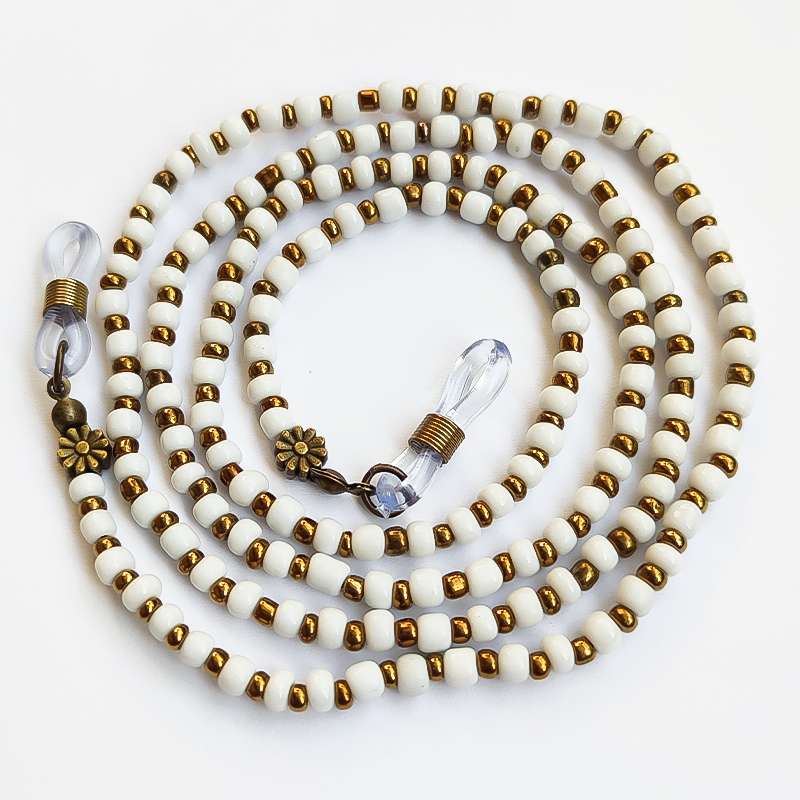 بند عینک مدل گل یخ