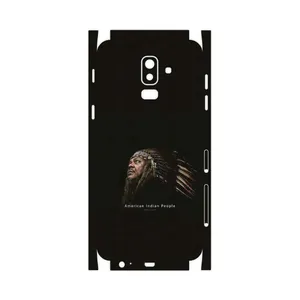 MAHOOT Portrait of an Indian Man-FullSkin Cover Sticker for Samsung Galaxy J8