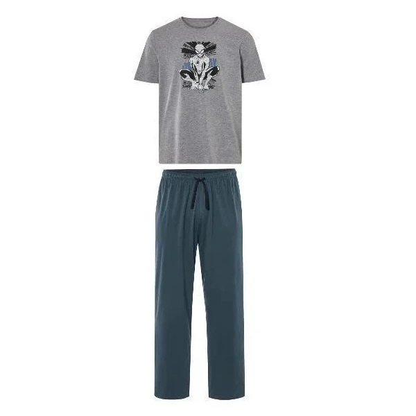 ست تیشرت آستین کوتاه و شلوار راحتی مردانه مارول مدل 003