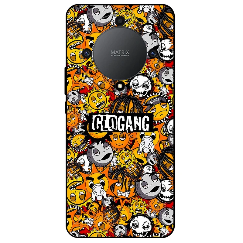 کاور مگافون طرح شکلک مدل 8243 مناسب برای گوشی موبایل آنر X9A      