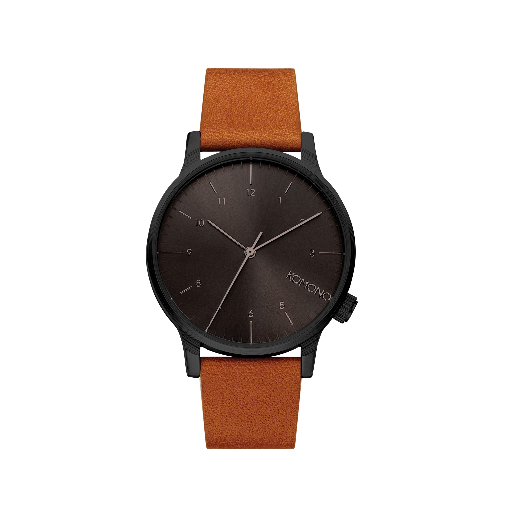ساعت مچی عقربه ای کومونو مدل Winston Regal Cognac