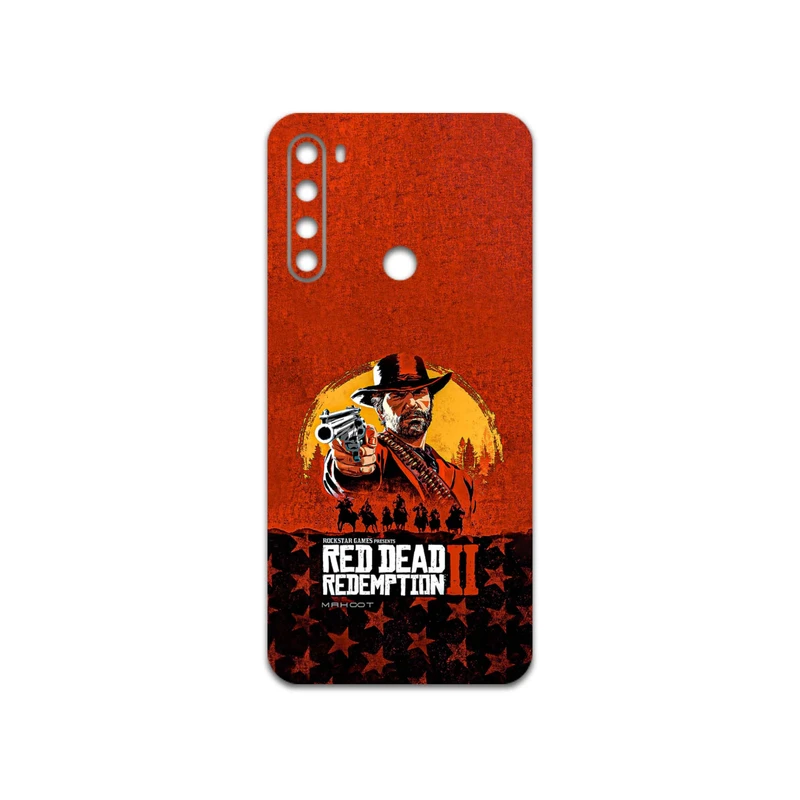 برچسب پوششی ماهوت مدل Red-Dead-Redemption-Game مناسب برای گوشی موبایل شیائومی Redmi Note 8 2021